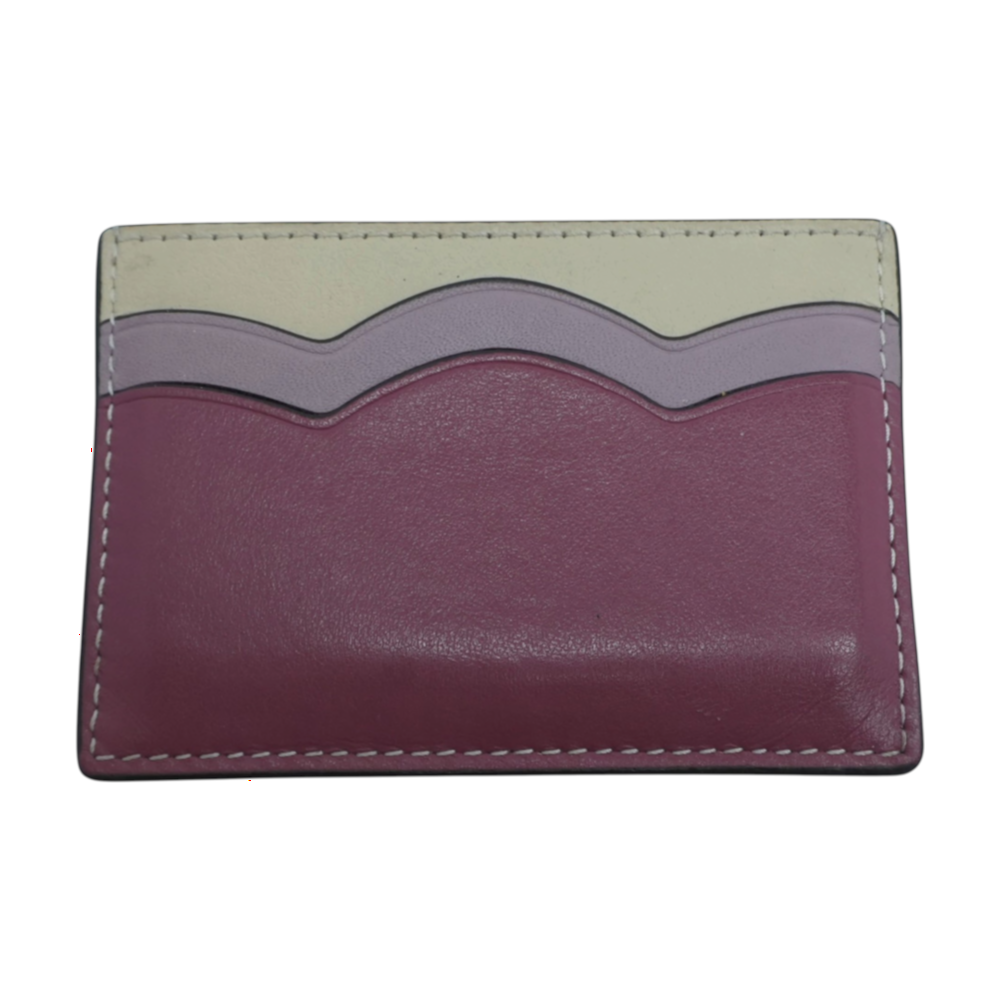 Purple Card Case Wallet
