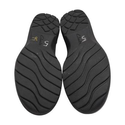 Black Slip-On Flats