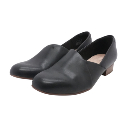 Black Slip-On Flats
