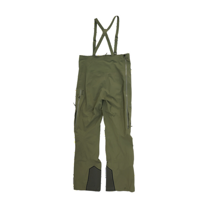 Rush Bib Pant in Olive Green