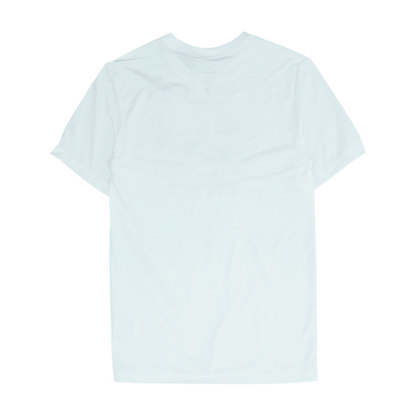White Solid Active T-Shirt