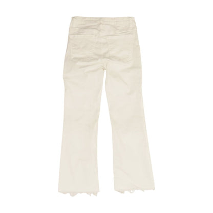White High Rise Jeans