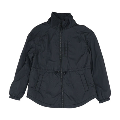 Black Solid Active Jacket