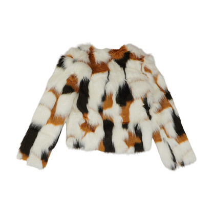 White Animal Print Jacket