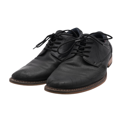 Black Lace-Up Dress Shoes