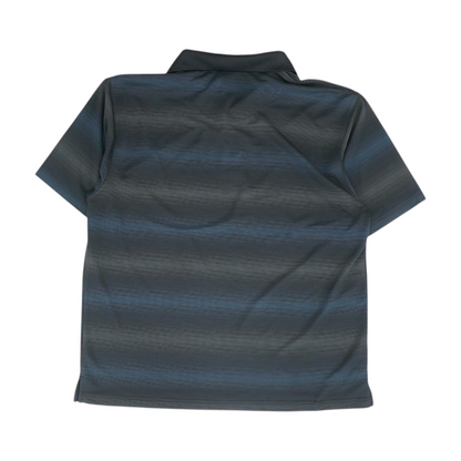 Black Striped Short Sleeve Polo