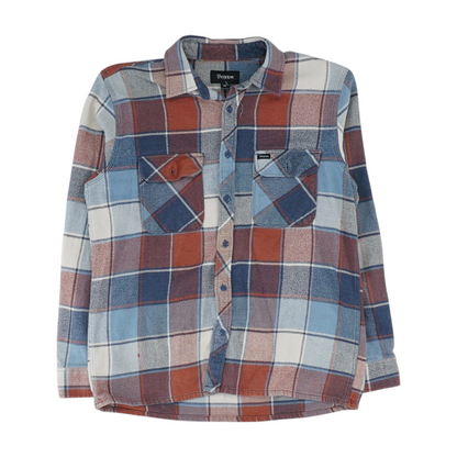 Blue Check Flannel Button Down