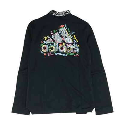 Black Solid Active Jacket
