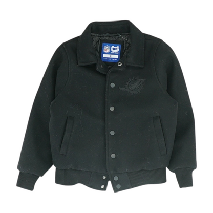 Black Miami Dolphins Jacket
