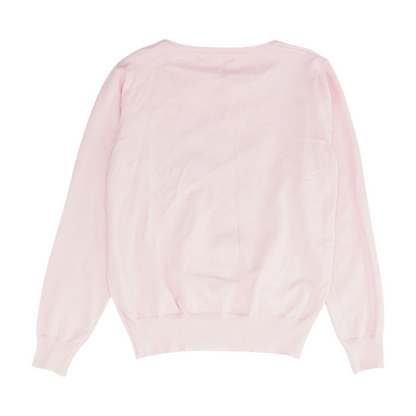 Pink Cardigan Sweater