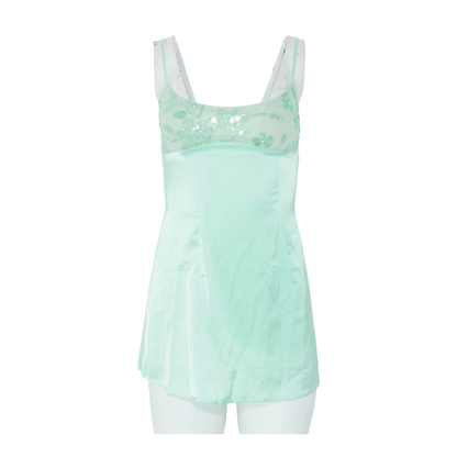 Green Mini Dress