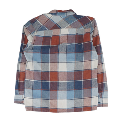 Blue Check Flannel Button Down