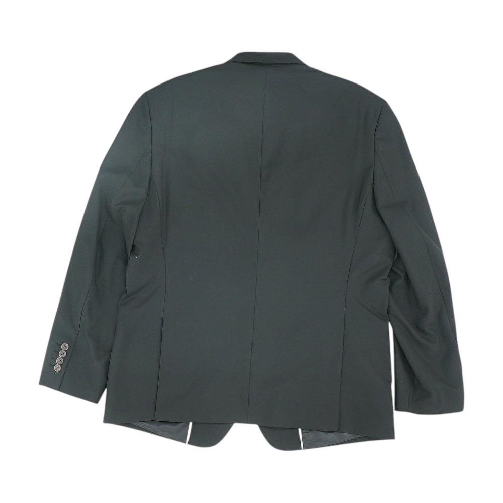 Black Solid Suit Jacket