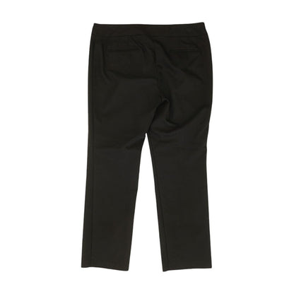 Black Solid Pants