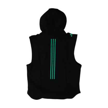 Black Solid Hoodie Pullover