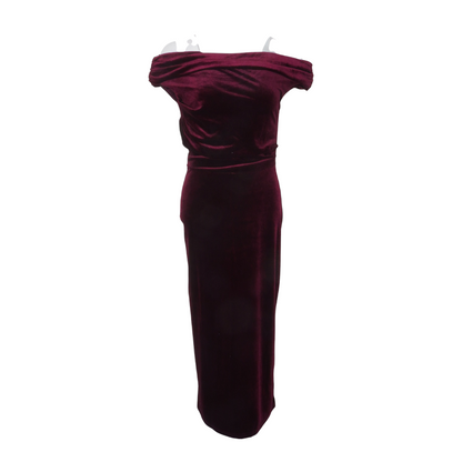 Burgundy Midi Dress