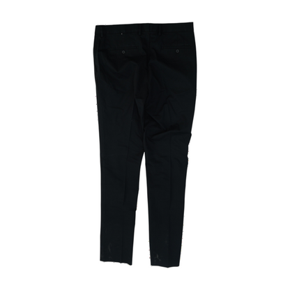 Black Straight Pants