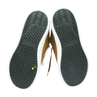 Tan Lace-Up Casual Shoes