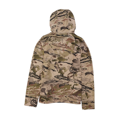 Green Camo Hoodie Pullover