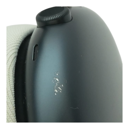 Midnight AirPods Max (USB-C) Noise Cancelling Headphones With White Earpads