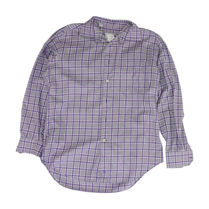 Pink Plaid Long Sleeve Button Down