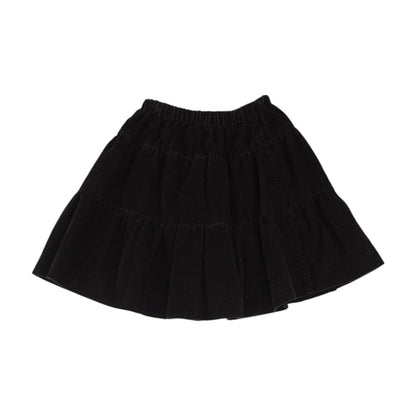 Brown Solid Skirt