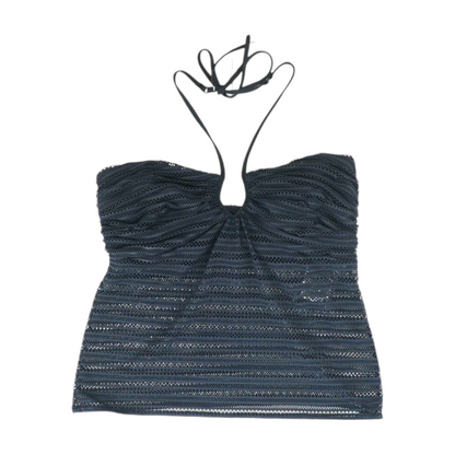 Black Swim Top