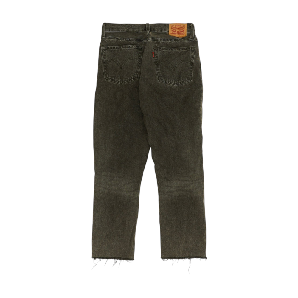 501 Black Straight Jeans