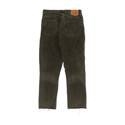 501 Black Straight Jeans
