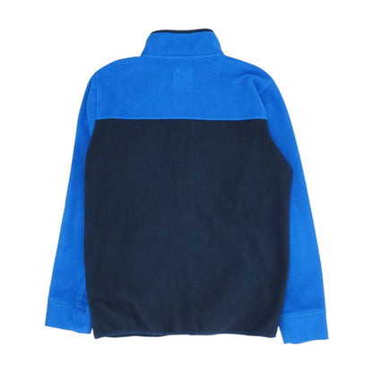 Blue Color Block Lightweight Jacket