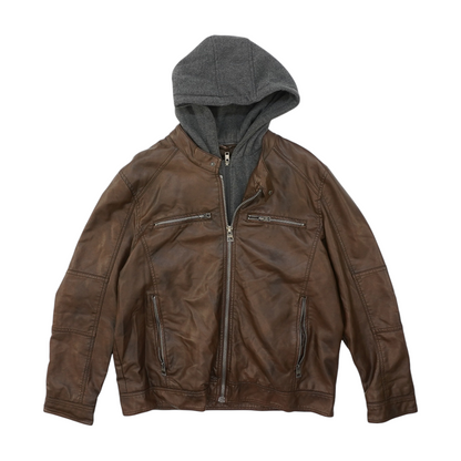 Brown Solid Jacket