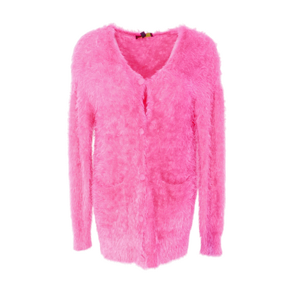 Pink Cardigan Sweater