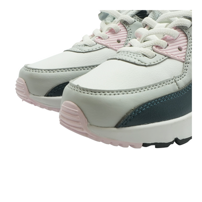 Air Max 90 EasyOn in White Pink Foam Navy