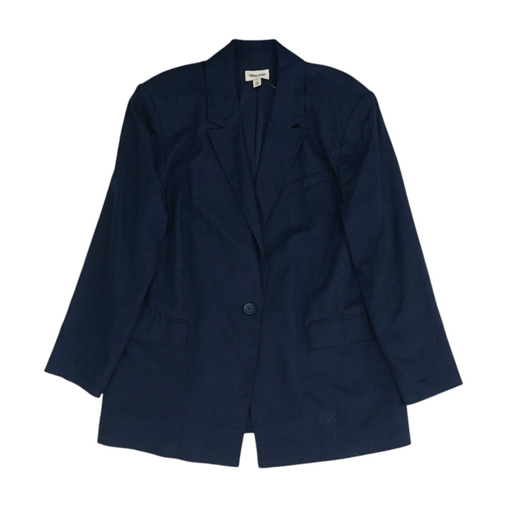 Navy Solid Blazer