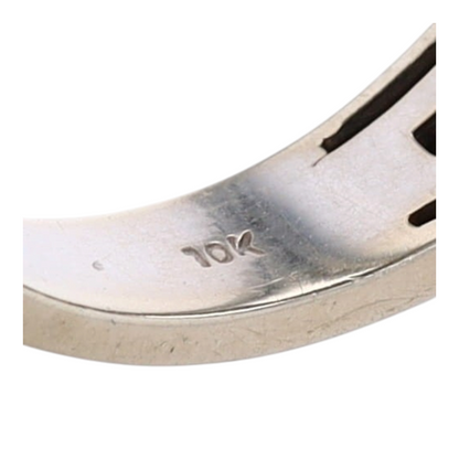 1/2 ctw 10K Sterling Silver Diamond Band
