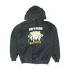 Black Solid Hoodie Pullover