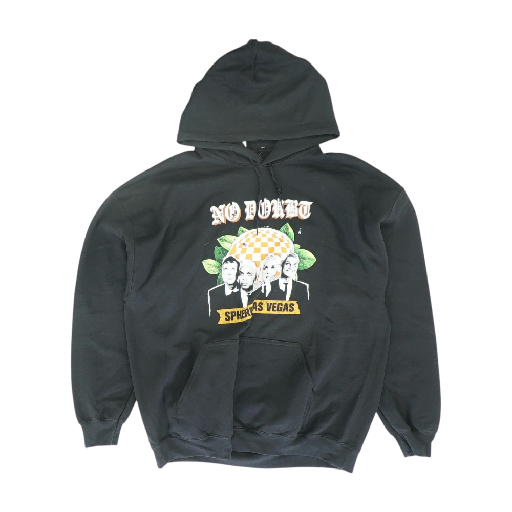 Black Solid Hoodie Pullover