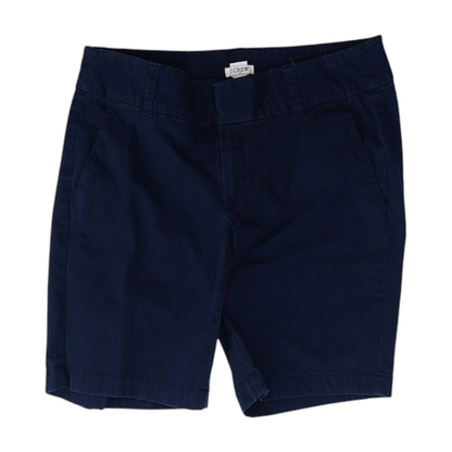 Navy Solid Chino Shorts