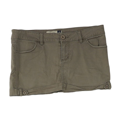 Brown Mini Skirt