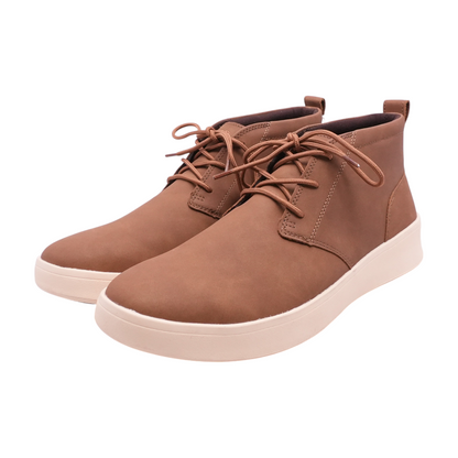 Brown Lace-Up Dress Shoes