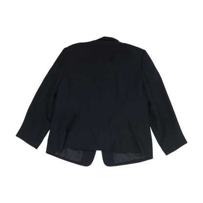 Navy Plus Solid Blazer