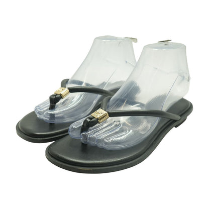 Black Flip Flop Sandals
