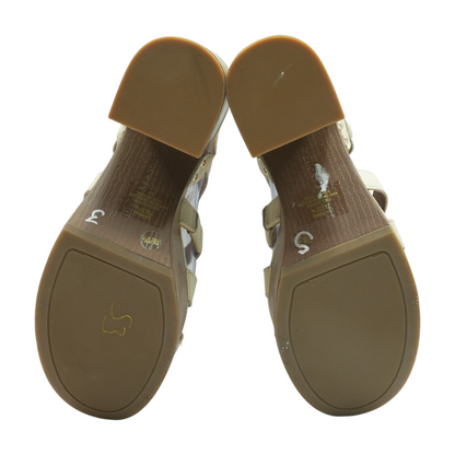 Ivory Block Heels