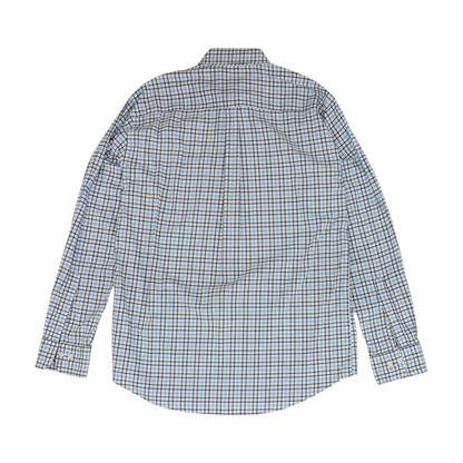 Multi Plaid Long Sleeve Button Down
