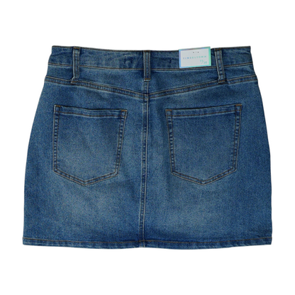 Blue Mini Skirt