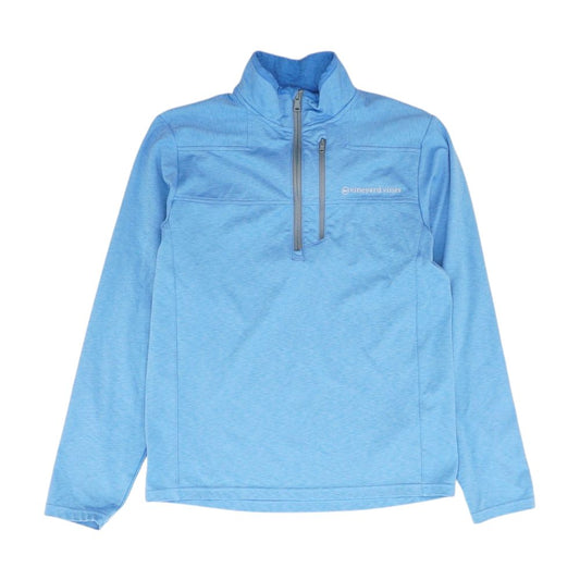 Blue 1/4 Zip Pullover