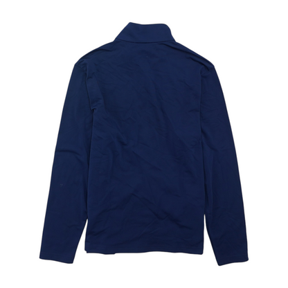Navy Solid Active Jacket