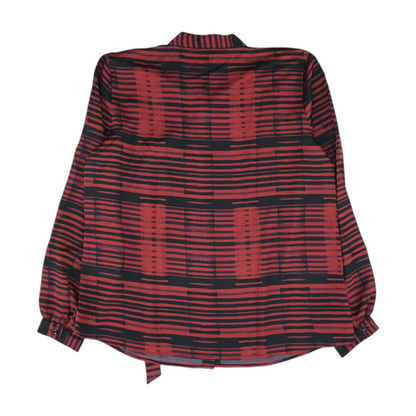 Red Striped Button Down