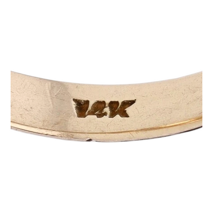 14K Yellow Gold Band