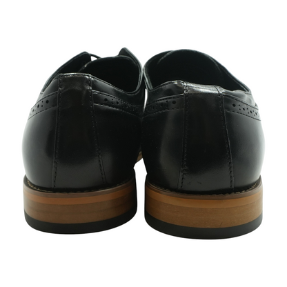 Black Lace-Up Dress Shoes